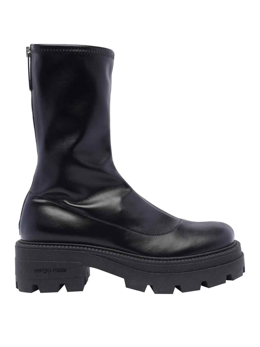 Sergio Rossi Bottines - Noir