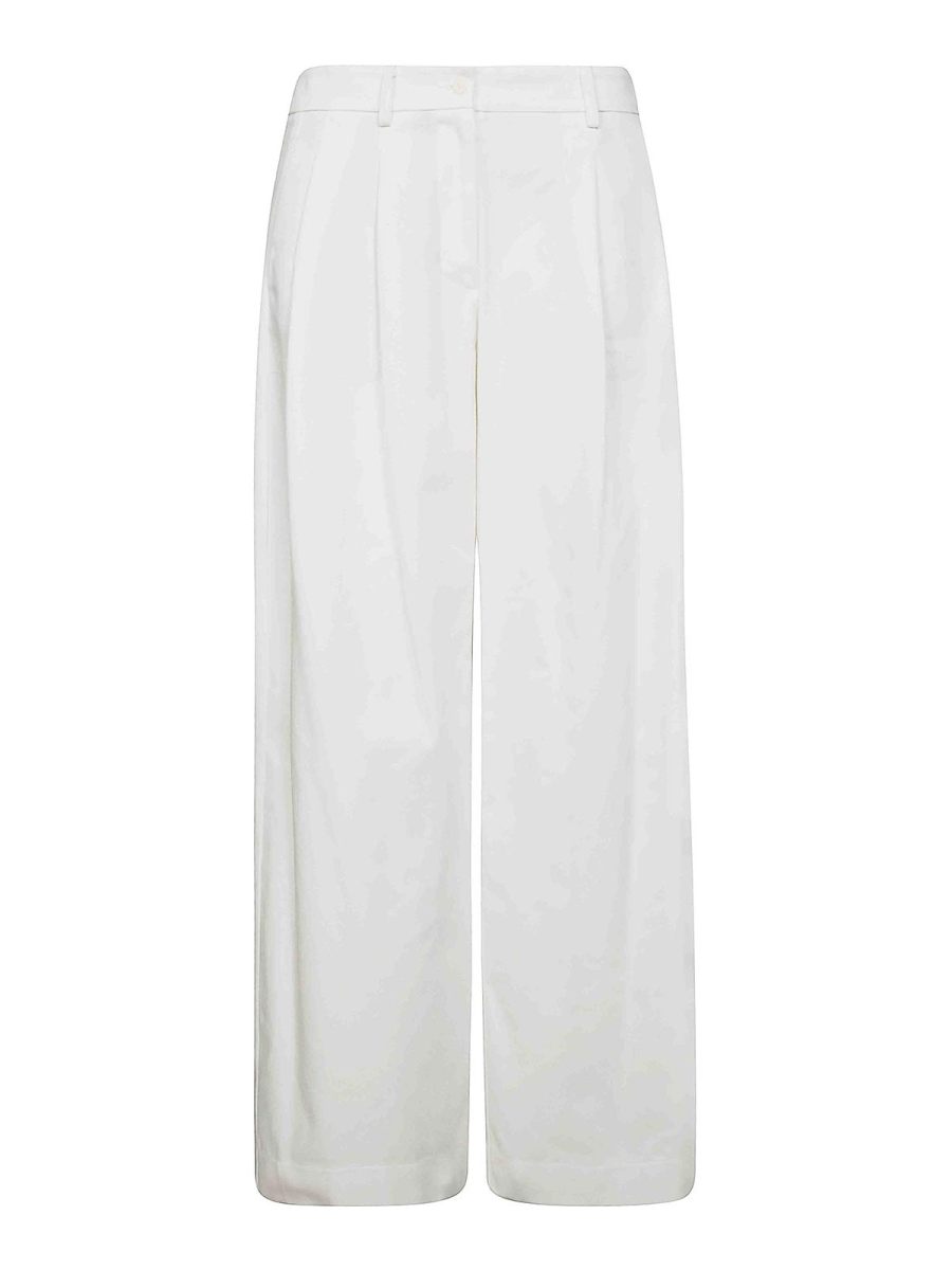 Jejia Pantalons Décontractés - Blanc
