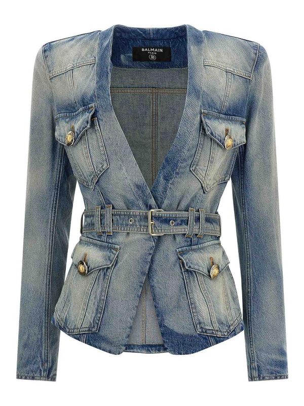 Balmain Blazer - Bleu Clair