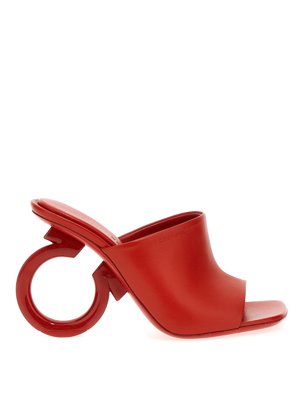 Ferragamo Sandales - Rouge