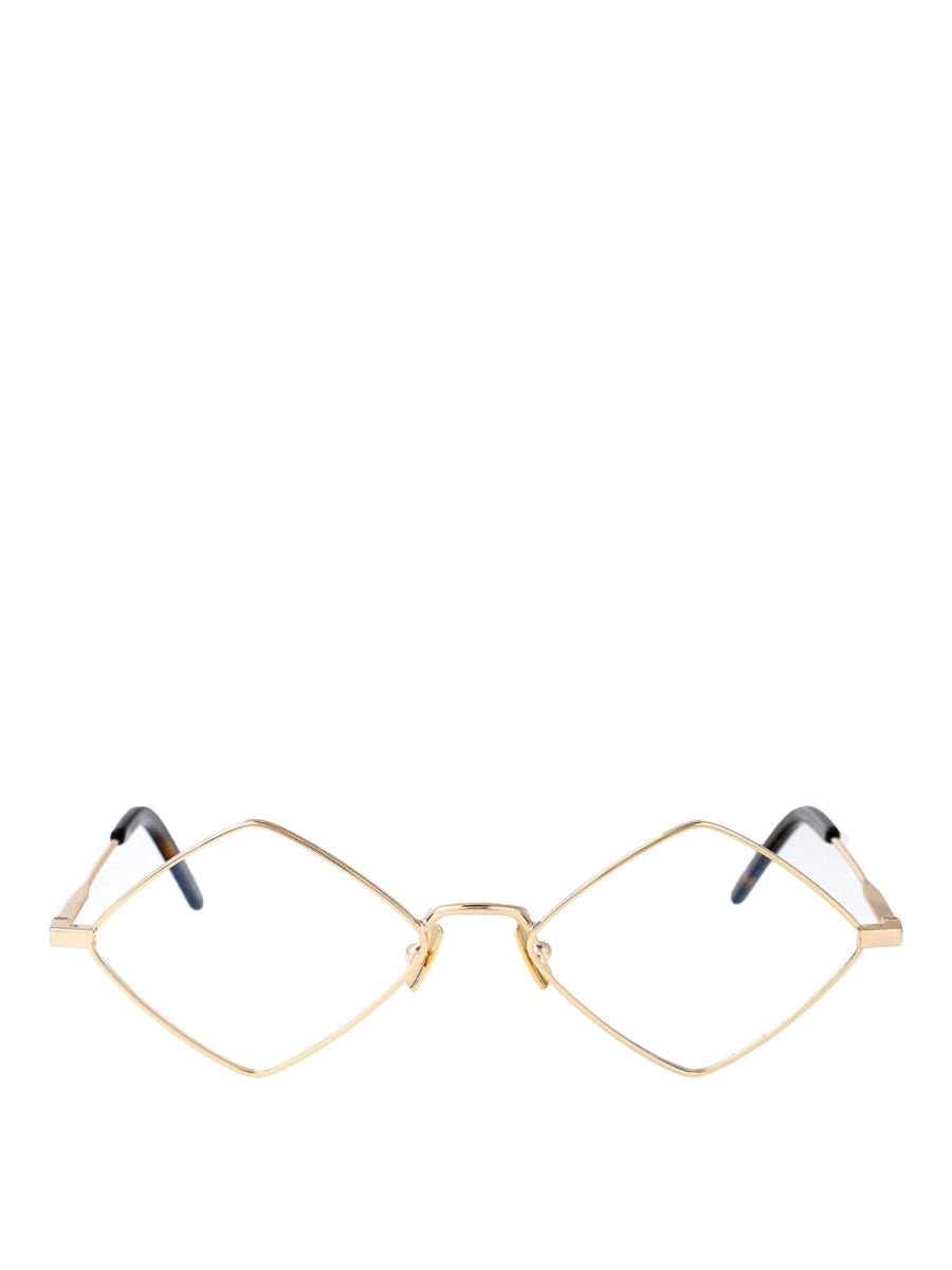 Saint Laurent Lunettes De Soleil - Or