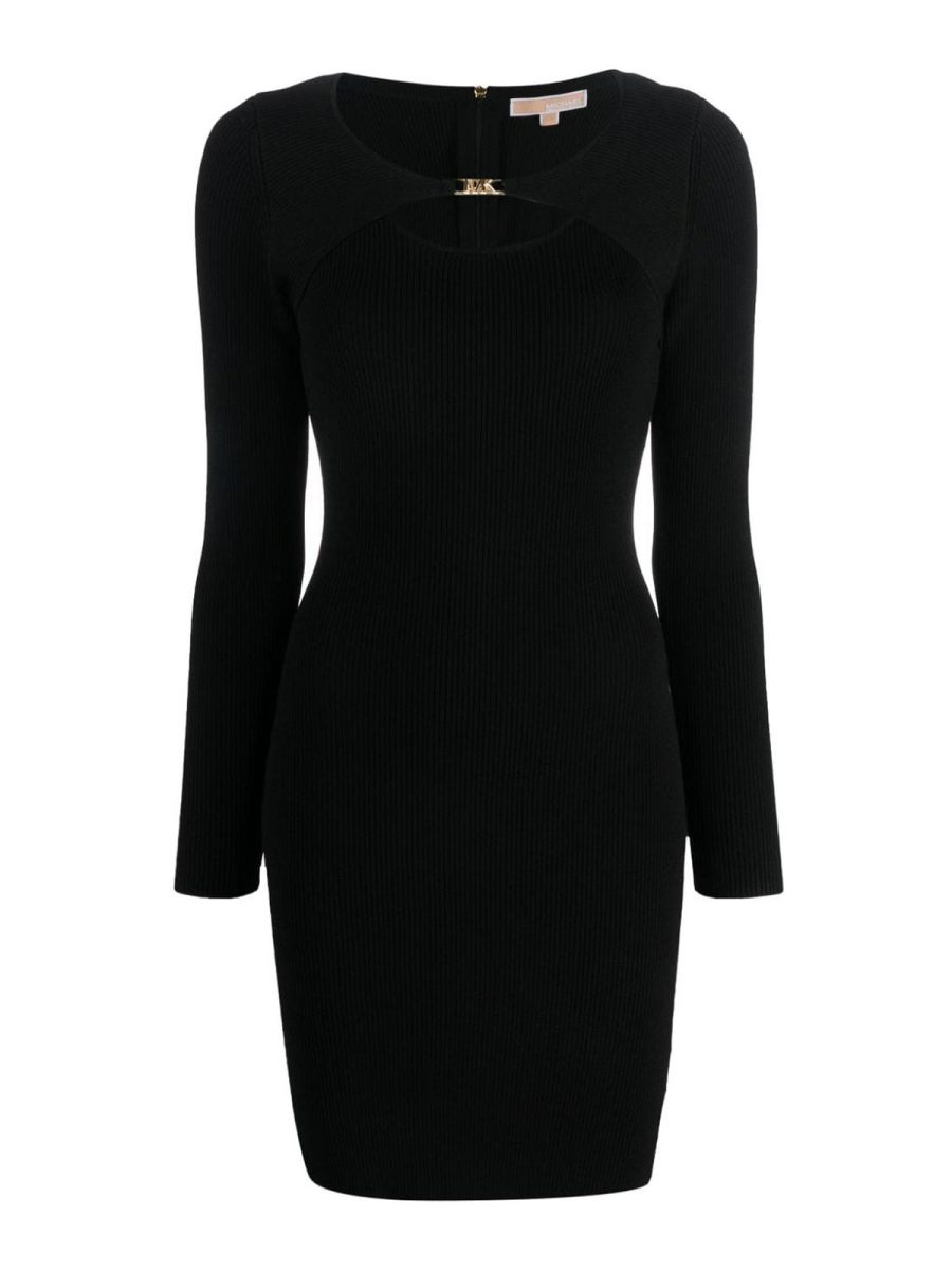 Michael Kors Robe Au Genou - Noir