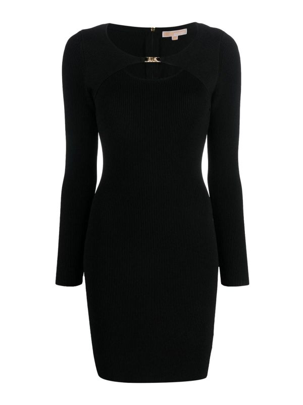 Michael Kors Robe Au Genou - Noir