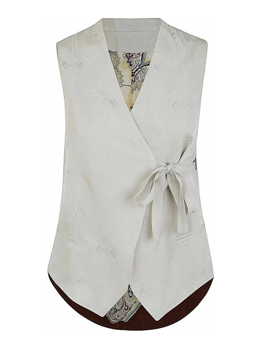 Ibrigu Gilet - Blanc