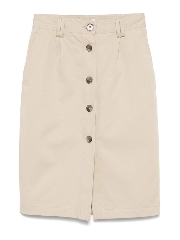 Anine Bing Jupe Midi - Beige