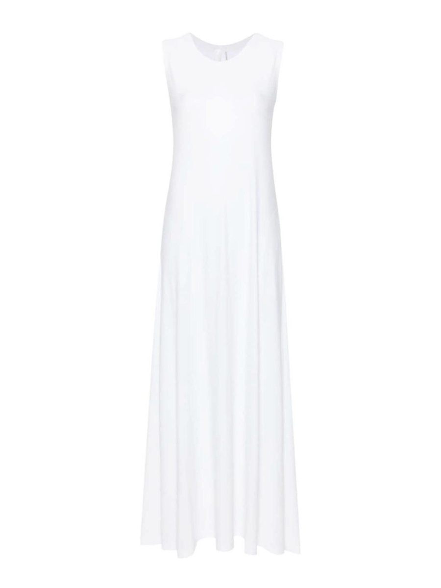 Norma Kamali Maxi Robe - Blanc