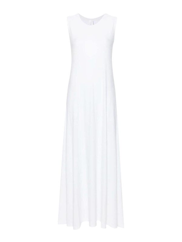 Norma Kamali Maxi Robe - Blanc