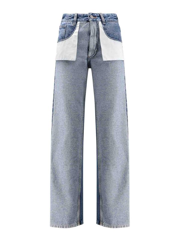 MM6 Maison Margiela Jean Bootcut - Délavé