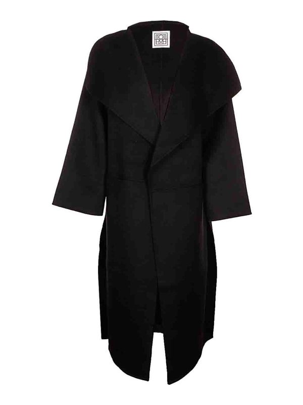 Toteme Manteau Court - Noir