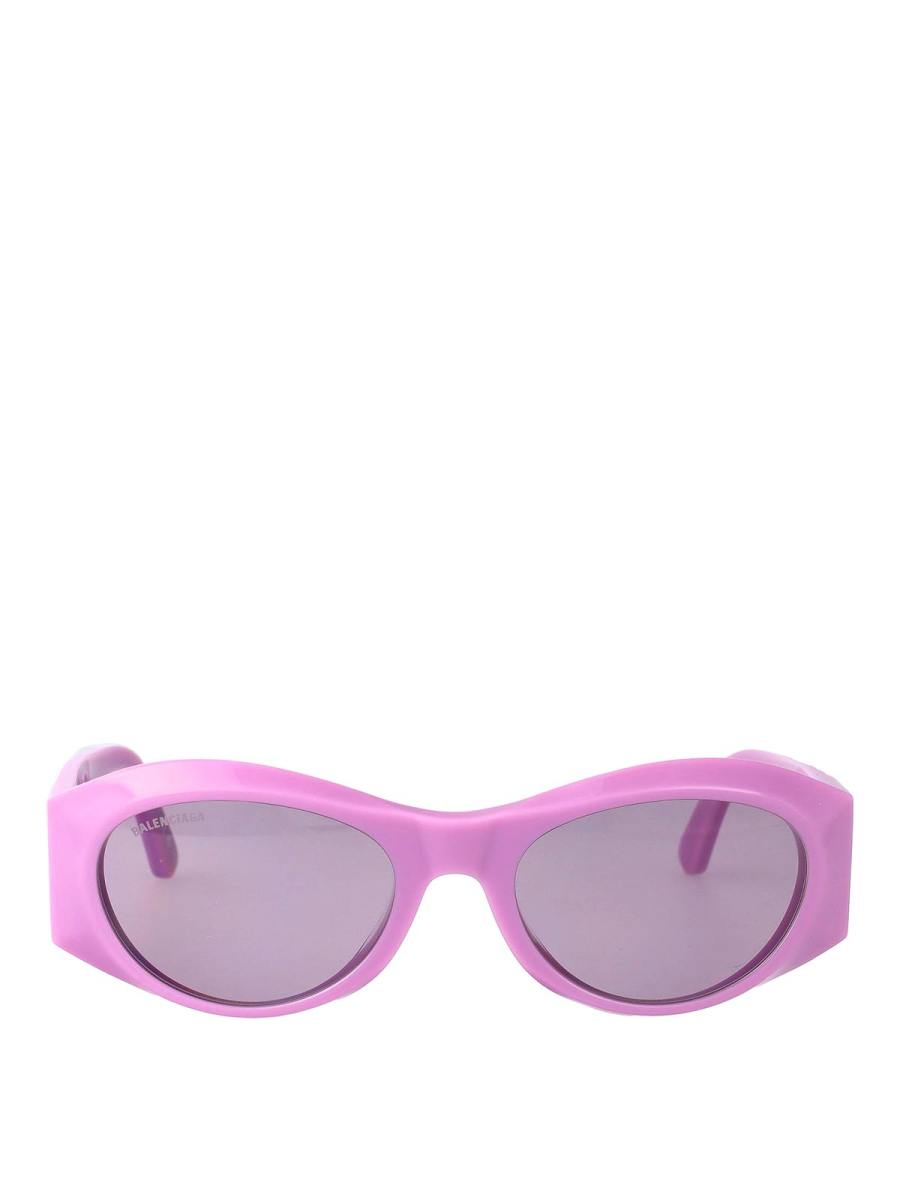 Balenciaga Lunettes De Soleil - Violet