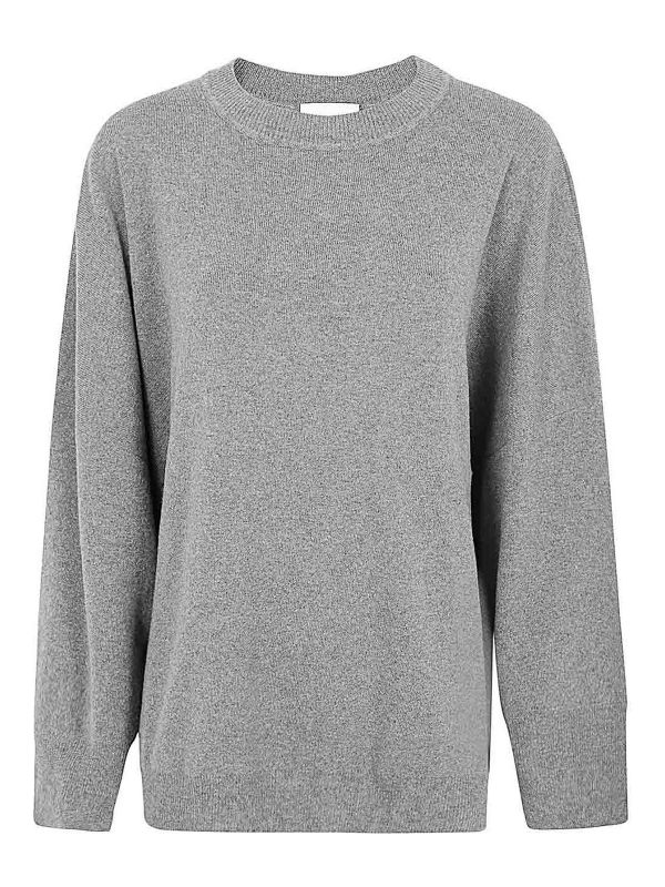 Semicouture Pull Col Rond - Gris