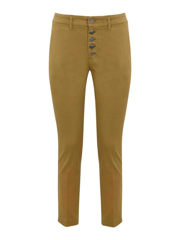 Dondup Pantalons Décontractés - Camel