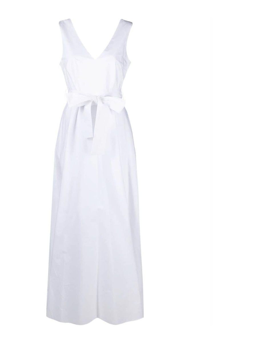 P. A.R. O.S. H. Maxi Robe - Blanc