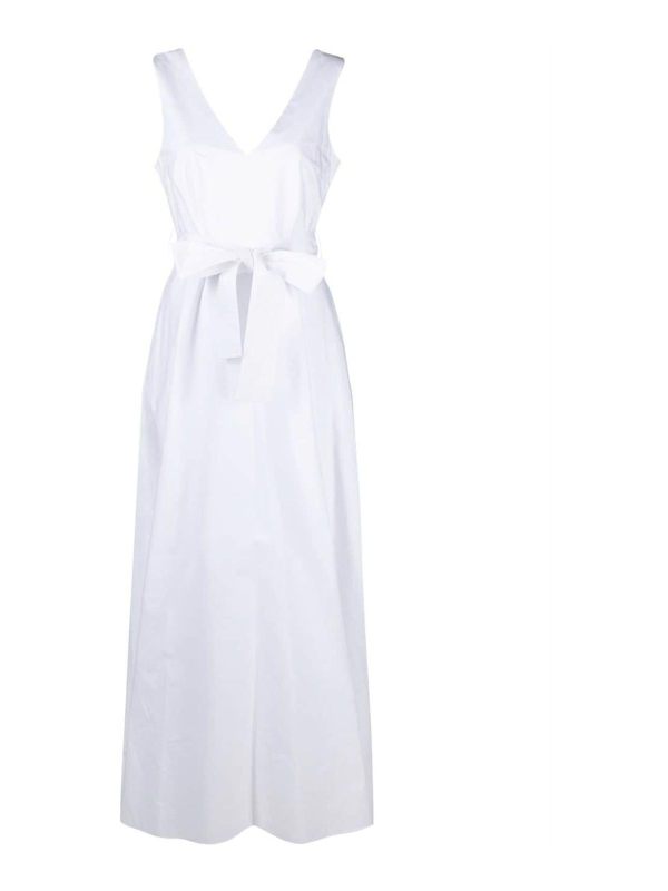 P. A.R. O.S. H. Maxi Robe - Blanc