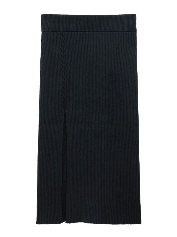 Filippa K Jupe Midi - Noir