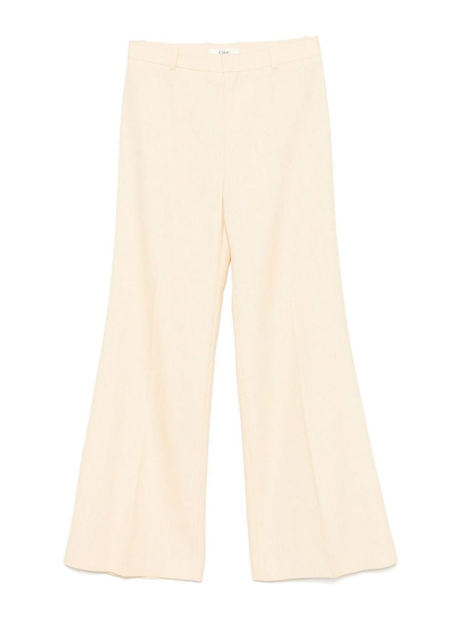 Chloe' Pantalons Décontractés - Blanc