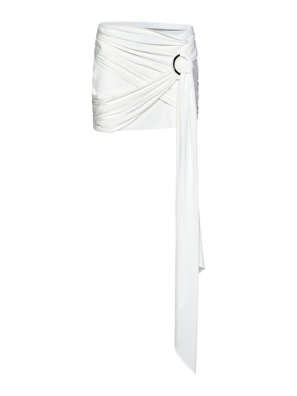 The Attico Mini Jupe - Blanc