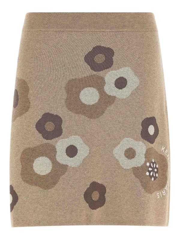 Kenzo Jupe Midi - Beige