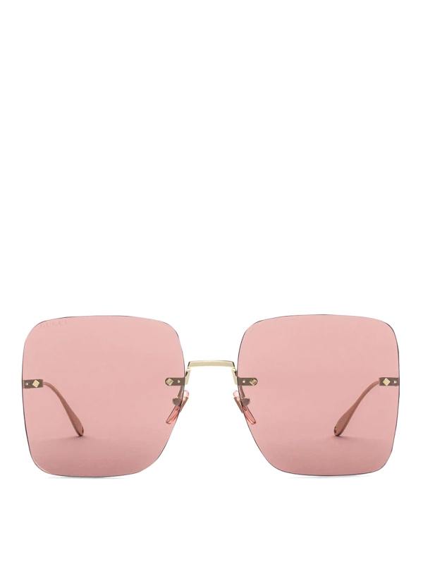 Gucci Lunettes De Soleil - Or