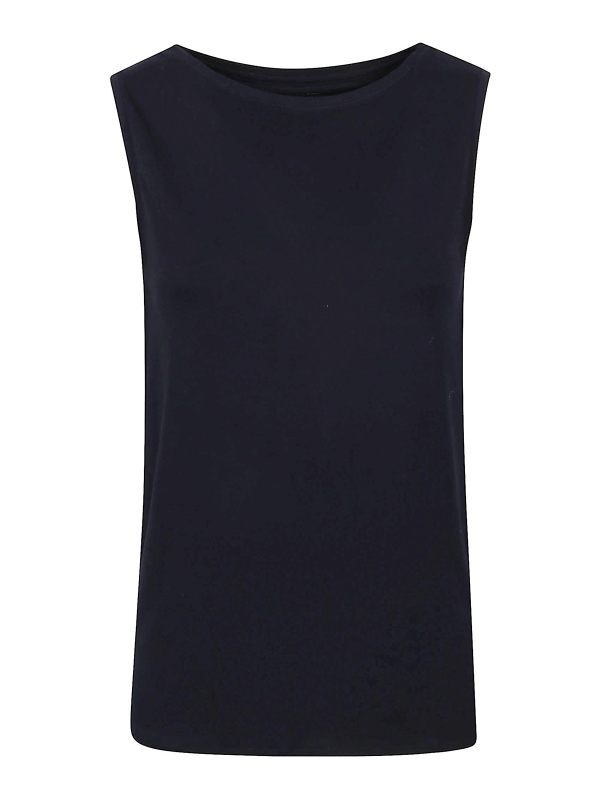 Majestic Filatures Top - Bleu