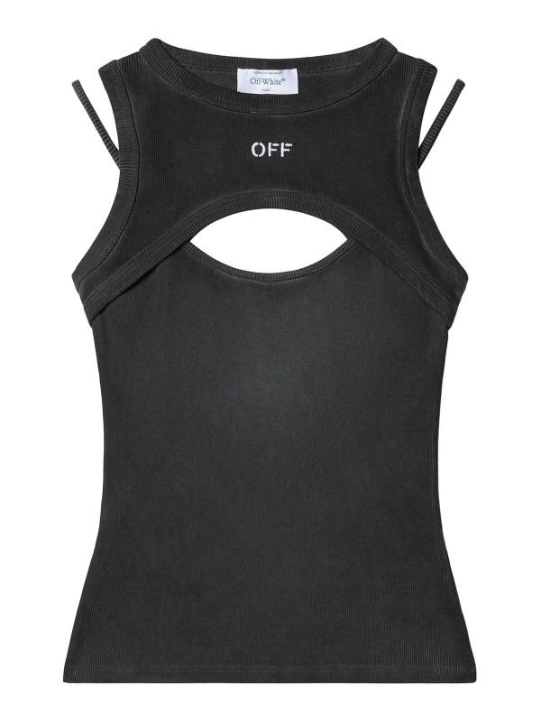 Off-White Top - Gris