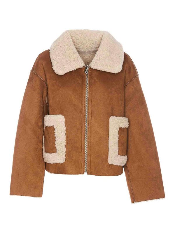Jakke Veste Casual - Marron