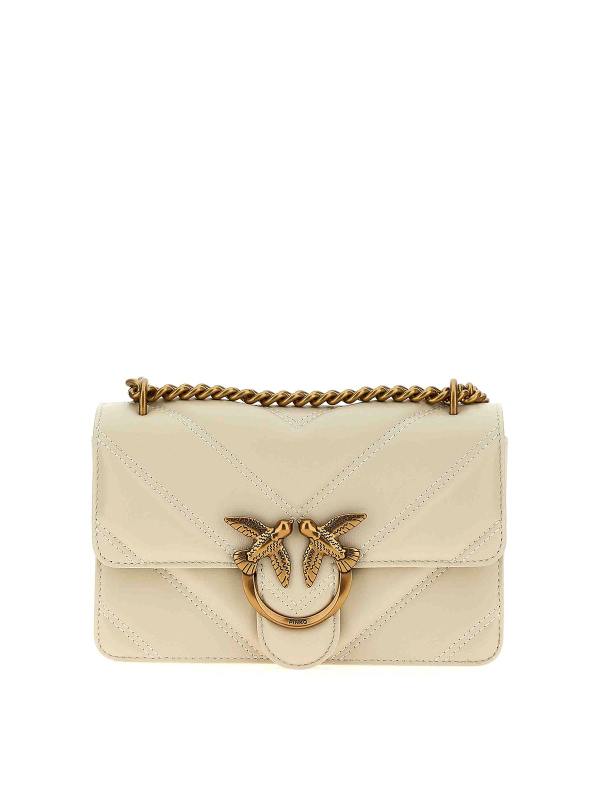Pinko Sac Bandoulière - Blanc