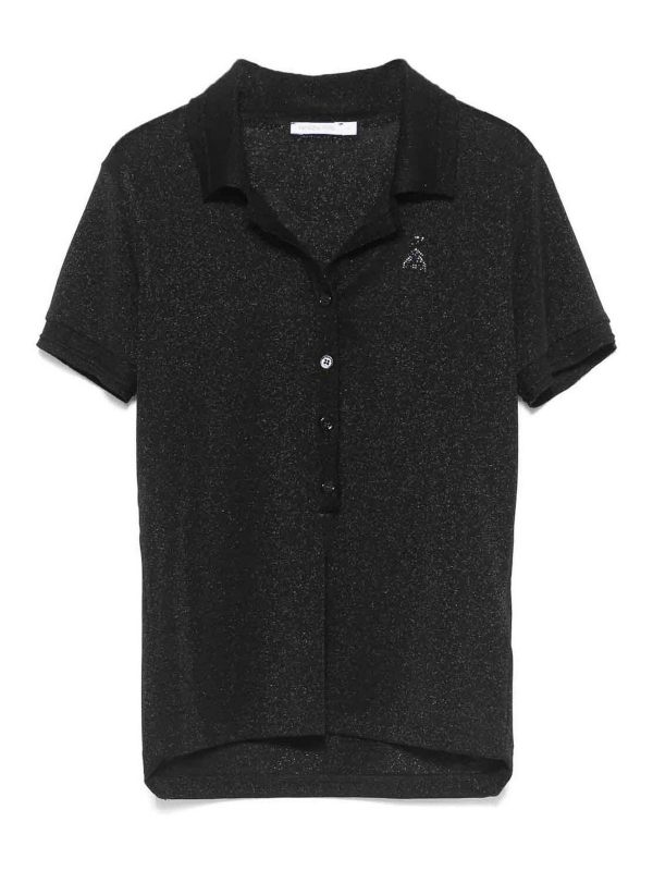 Patrizia Pepe Pull Col Rond - Noir