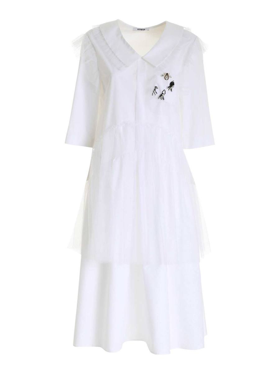 Vivetta Maxi Au Genou - Blanc