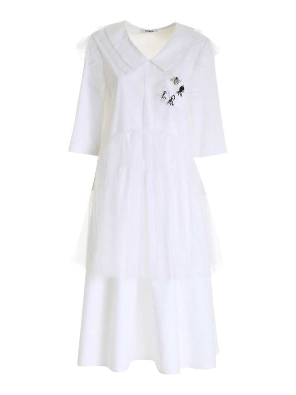Vivetta Maxi Au Genou - Blanc