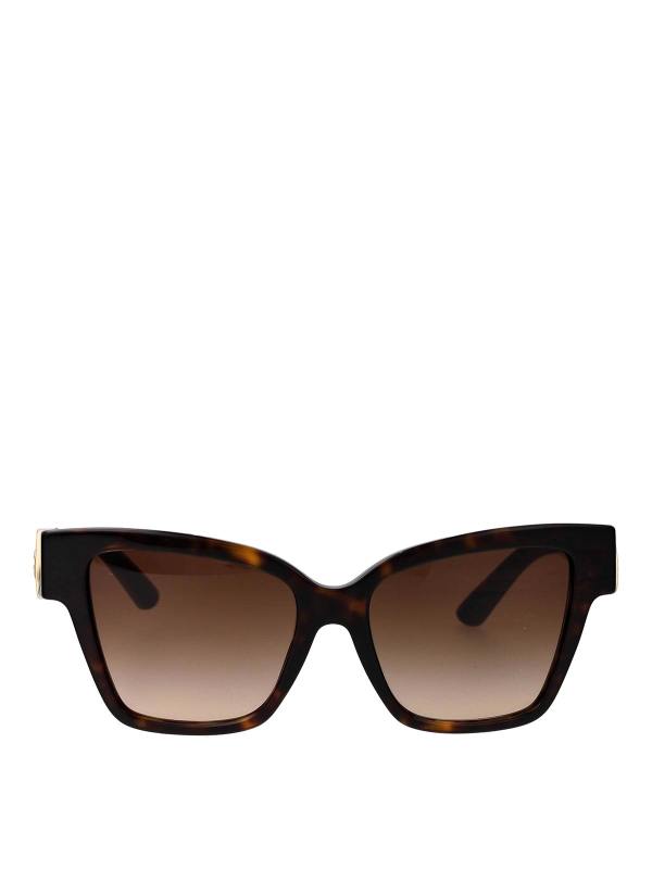 Dolce & Gabbana Lunettes De Soleil - Marron