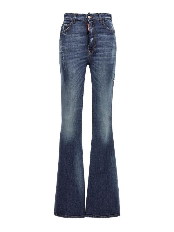 Dsquared2 Jean Évasé - Bleu