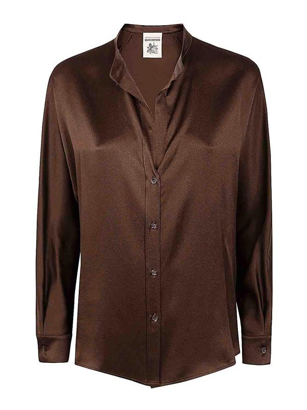 Semicouture Chemise - Marron