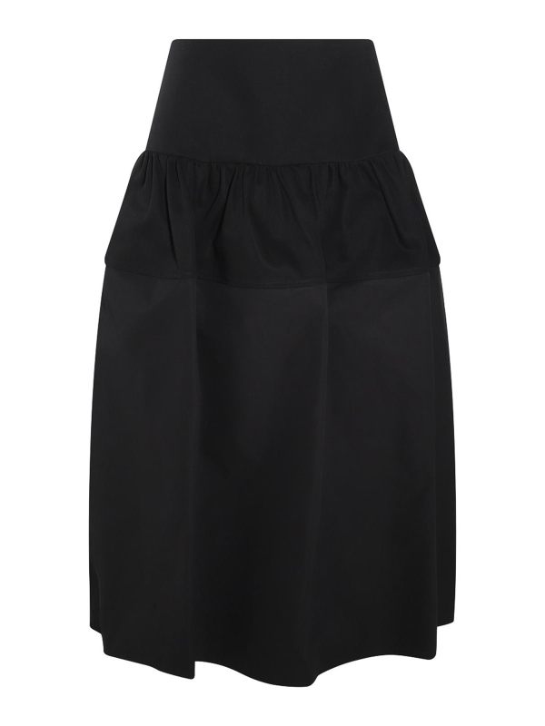 Jil Sander Jupe Midi - Noir
