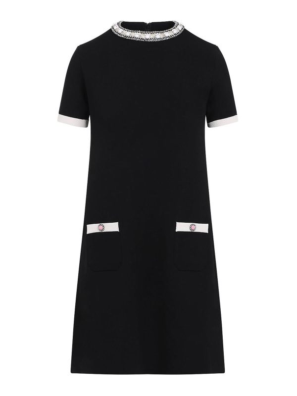 Valentino Robe Courte - Gris