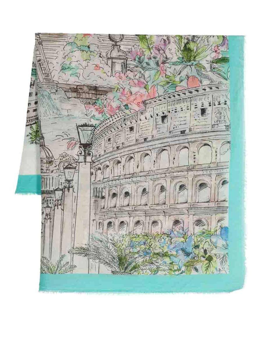 Faliero Sarti Écharpe - Vert