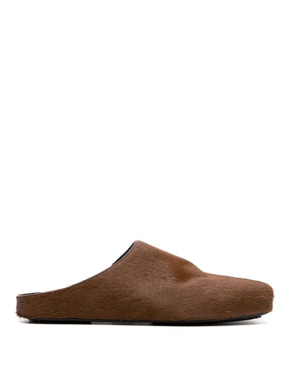 Uma Wang Mules - Marron
