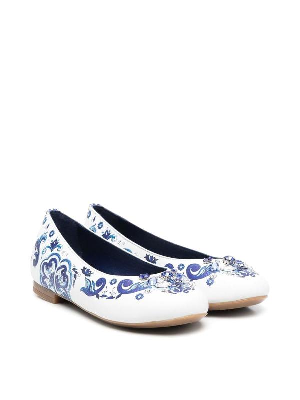 Dolce & Gabbana Jr Ballerines - Azulejos