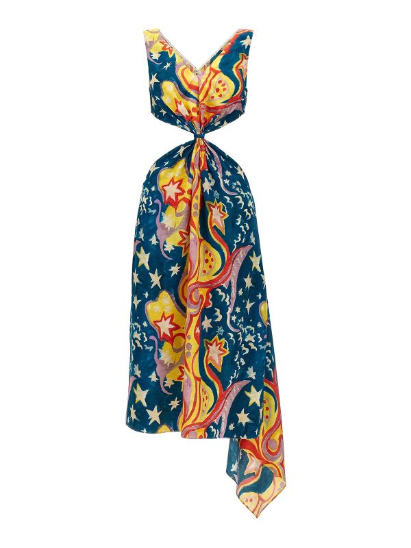 Marni Robe Au Genou - Multicolore