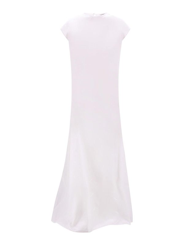 Vetements Maxi Robe - Blanc