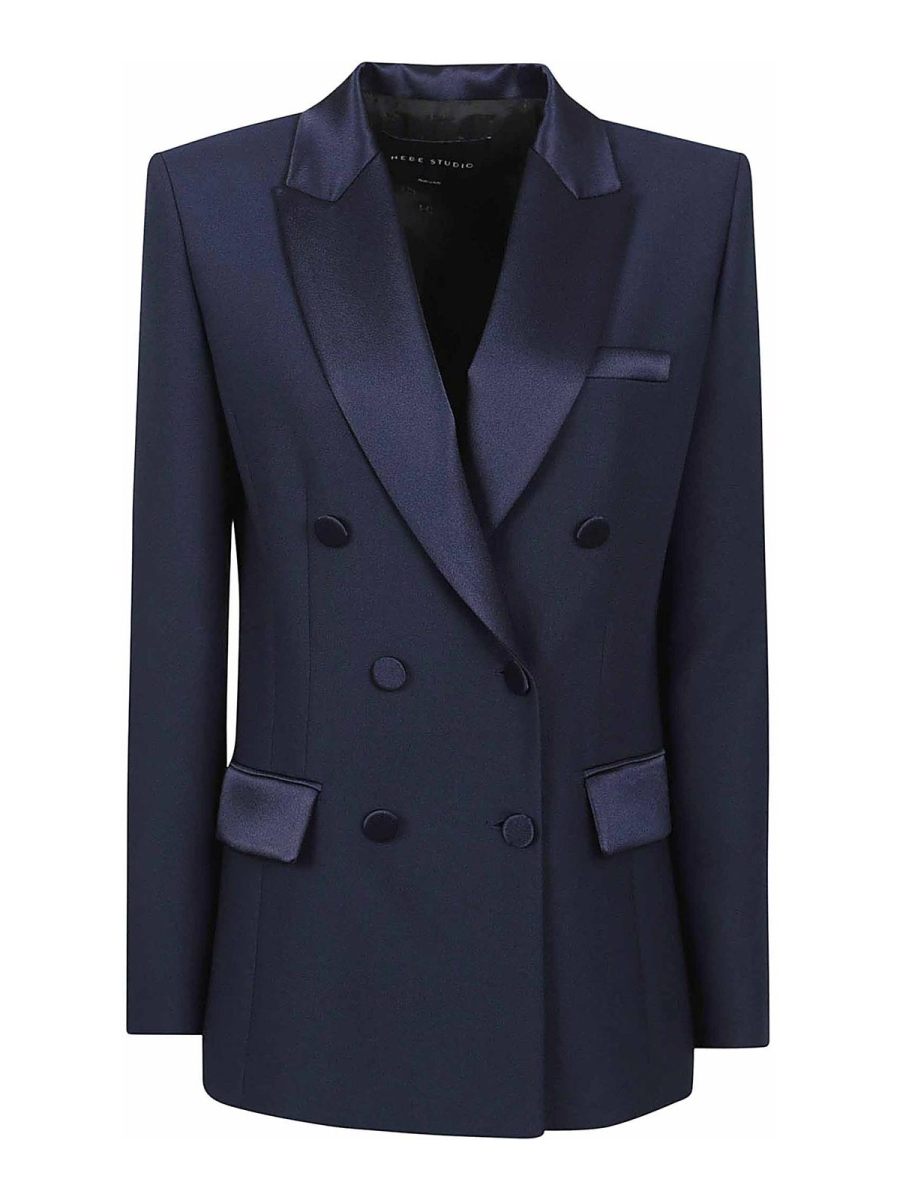 Hebe Studio Blazer - Bleu