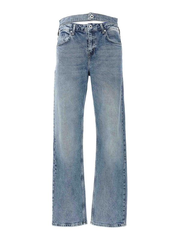Karl Lagerfeld Jean Droit - Bleu Clair