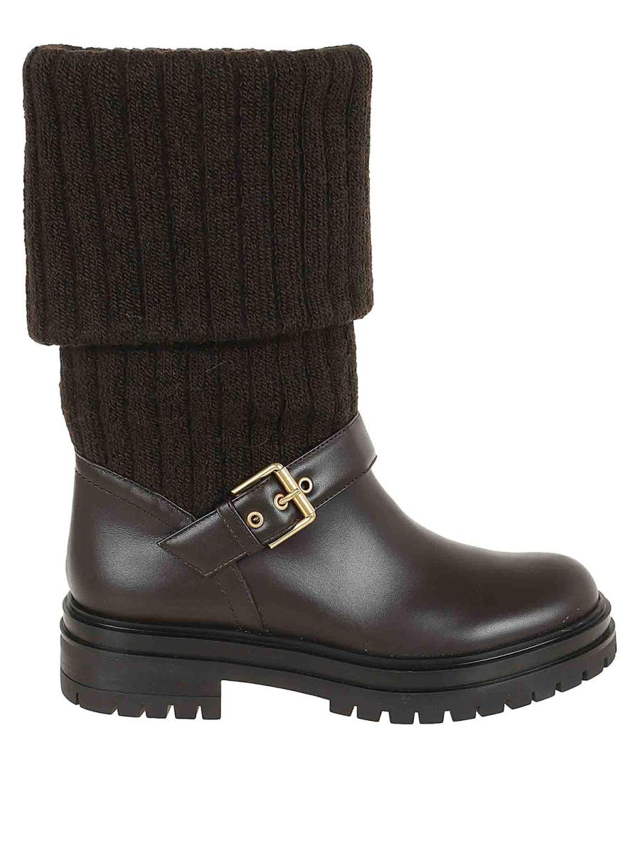 Gianvito Rossi Bottes - Marron
