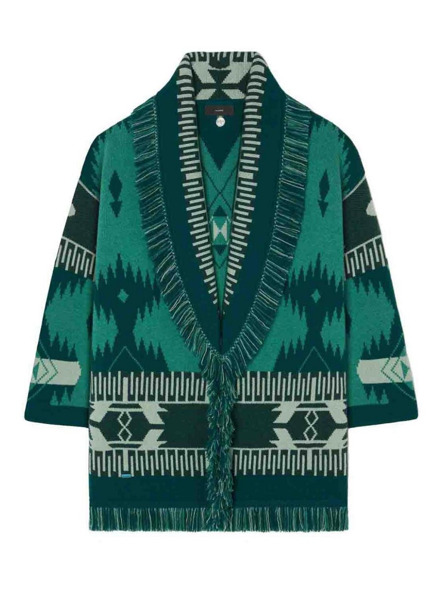 Alanui Cardigan - Vert
