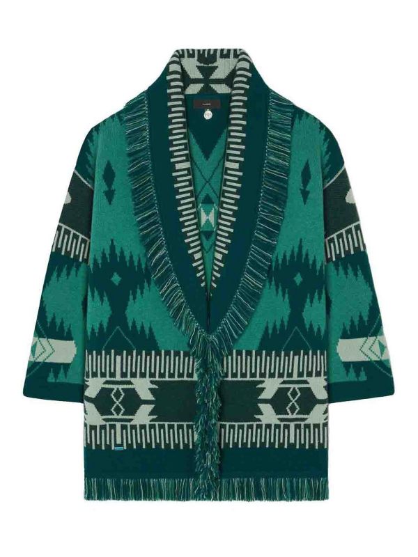 Alanui Cardigan - Vert