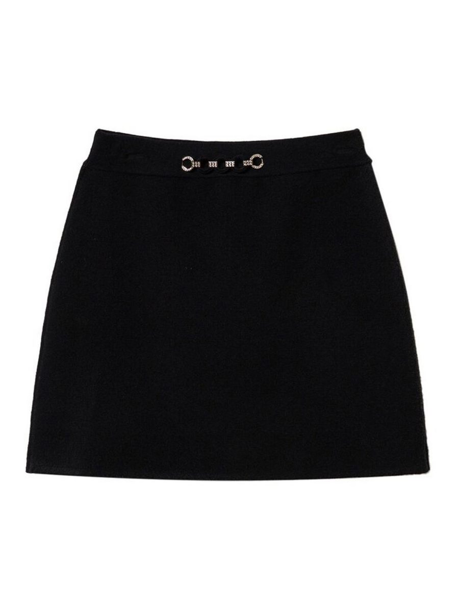 Twinset Jupe Midi - Noir