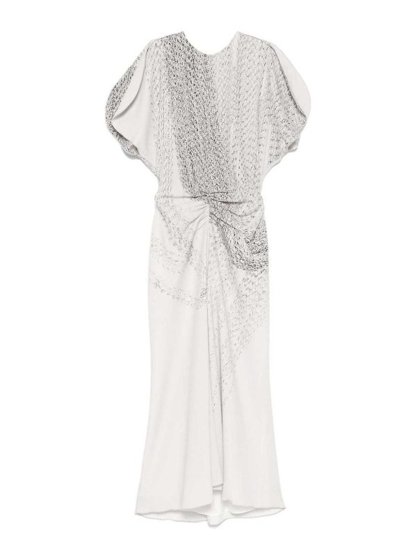 Victoria Beckham Maxi Robe - Gris