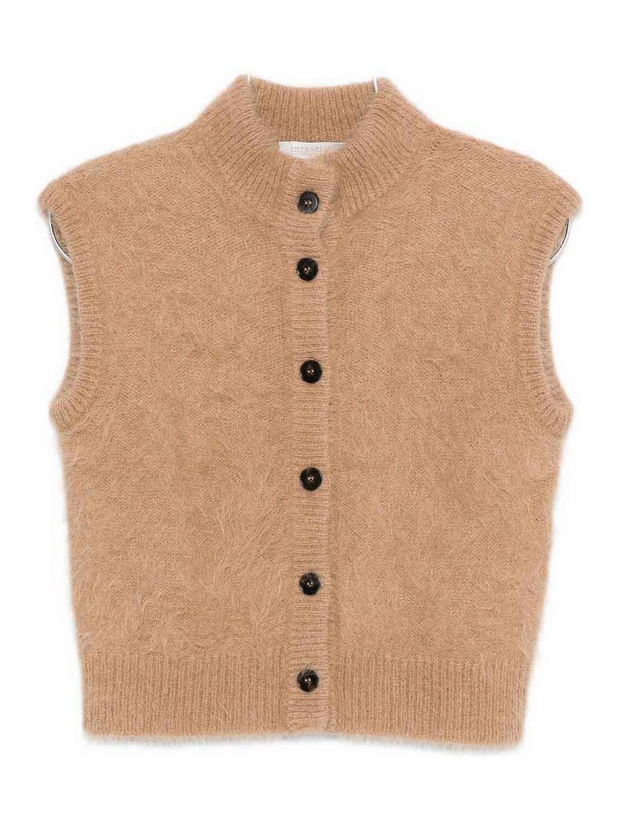 Antonelli Firenze Pull Col Rond - Beige