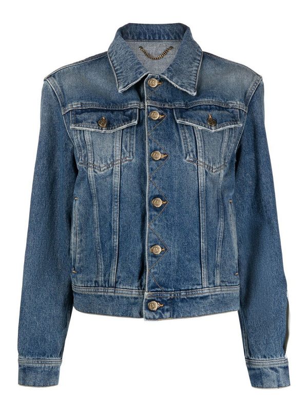 Golden Goose Veste En Jean - Bleu