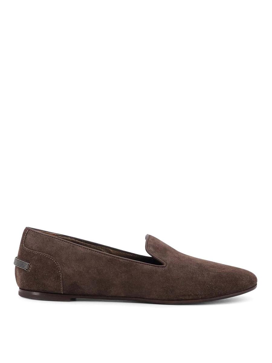 Brunello Cucinelli Mocassins - Marron Foncé